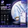 Untitled design DIJLA DA-1C USB-A to USB-C Nylon Braided Fast Charging Cable – 2M