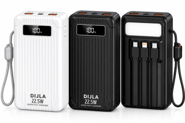 07b773e4-f704-4ae3-a898-a1f2d7221eef DIJLA 30000mAh Power Bank – 22.5W Super Fast Charging with PD 30W Max